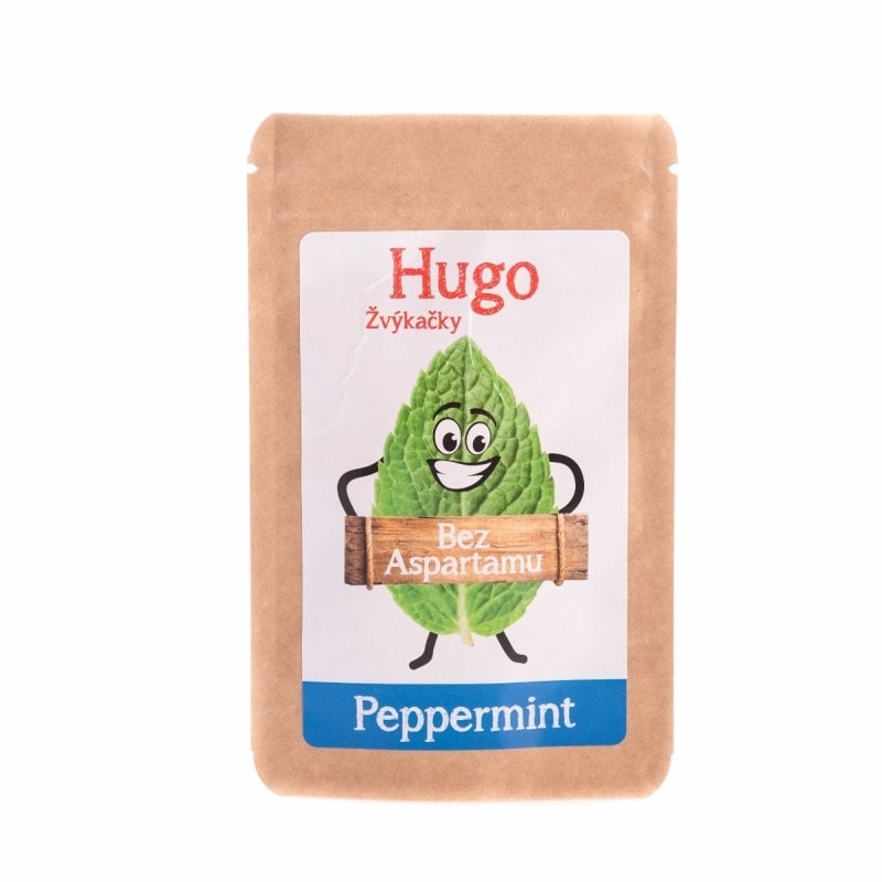 Žvýkačky Hugo peppermint 9 g