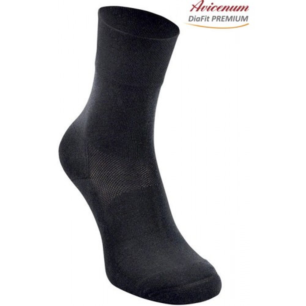 Ponožky Avicenum DiaFit PREMIUM - barva černá velikost 41 - 44