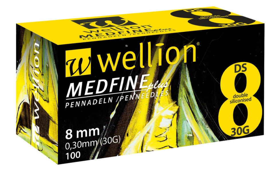 Inzulínové jehly MEDFINE - 8mm x 30G