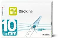 Inzulínové jehly - univerzální MYLIFE CLICKFINE 10 MM